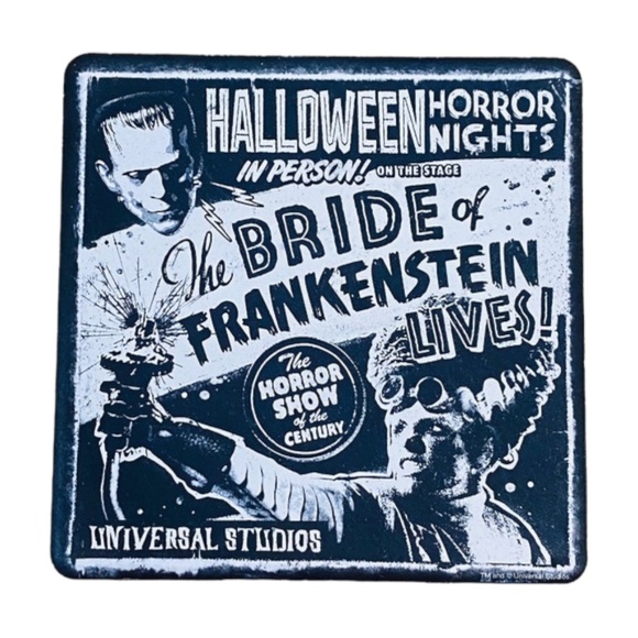 Sudadera Halloween Horror Nights Con Frankenstein Y Su Novia | Diseño De Terror Para Fans De Universal Monsters